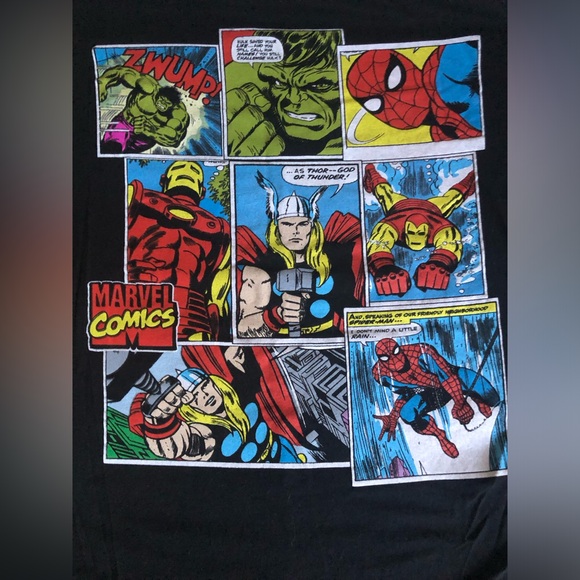 Marvel Other - Marvel Black T-Shirt